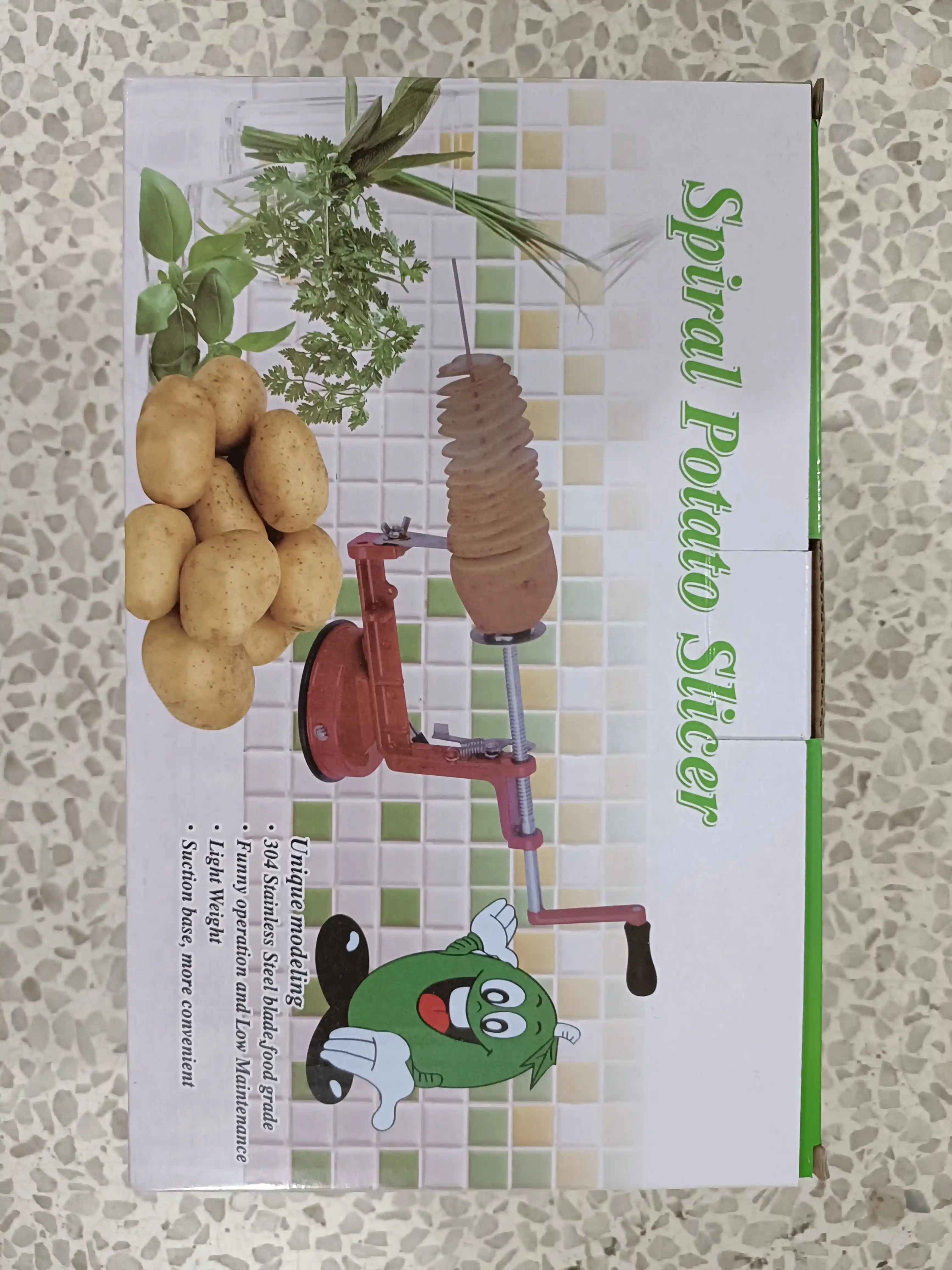 spiral potato slicer