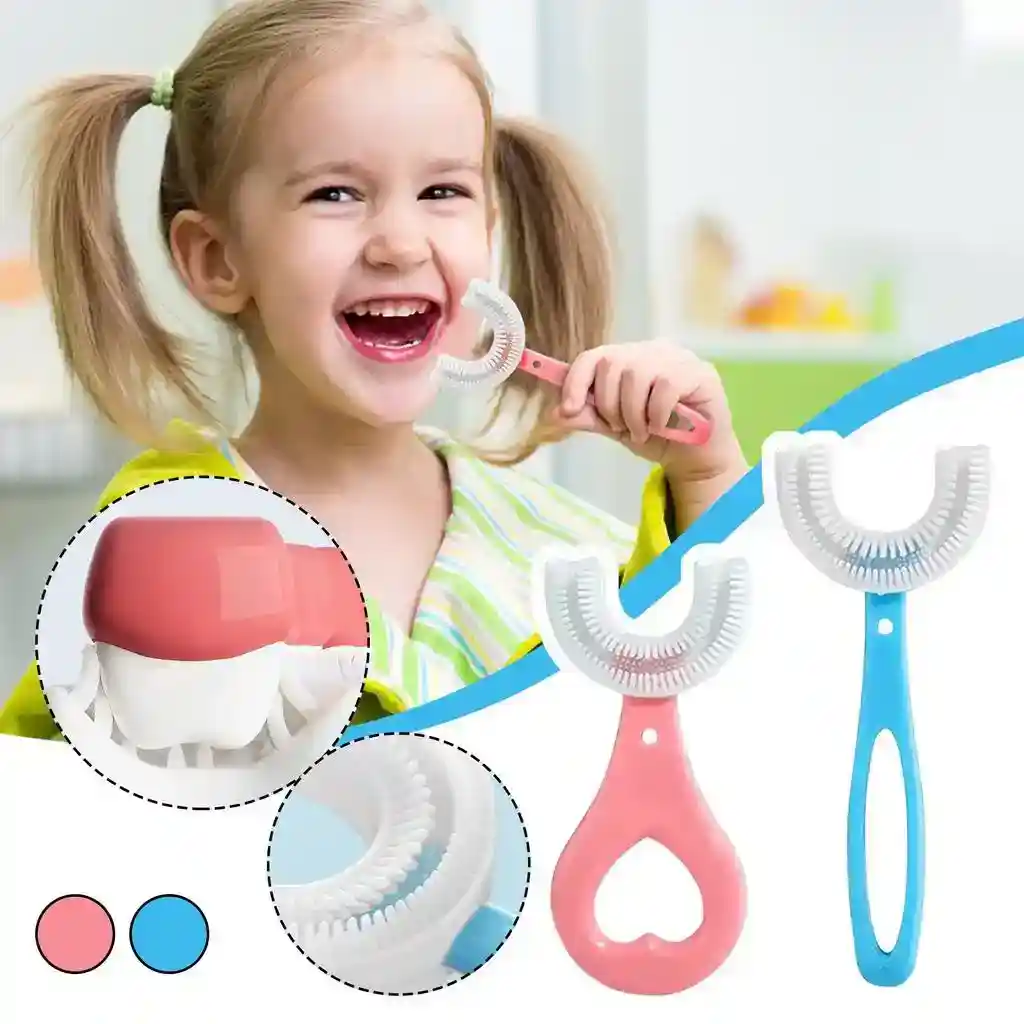 Baby u shape toothbrush
