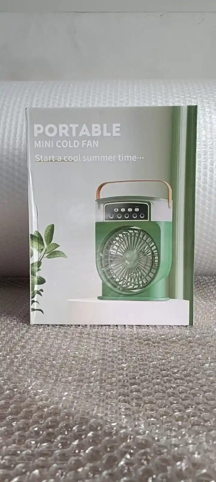 Rechargble air cooling fan