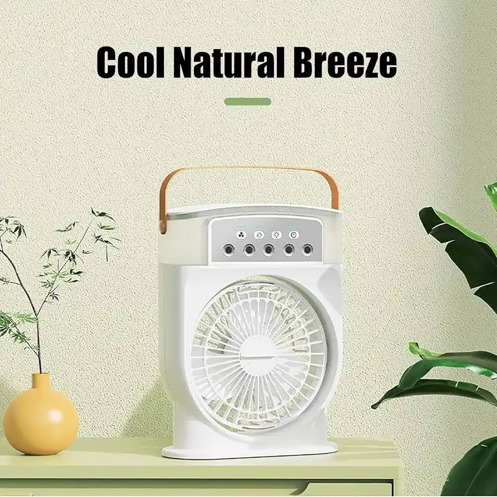 Rechargble air cooling fan