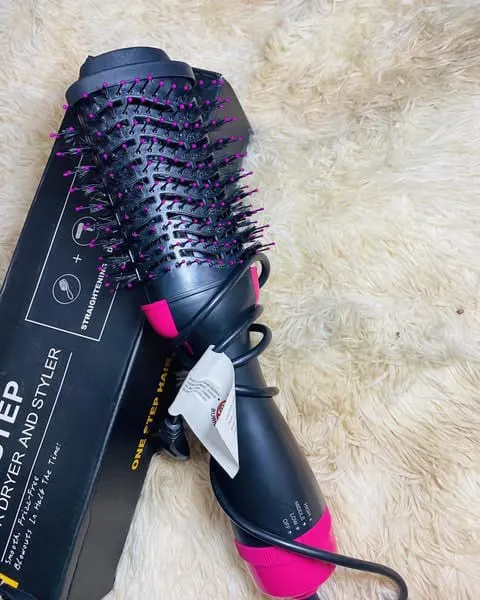 One step hair dryer and styler