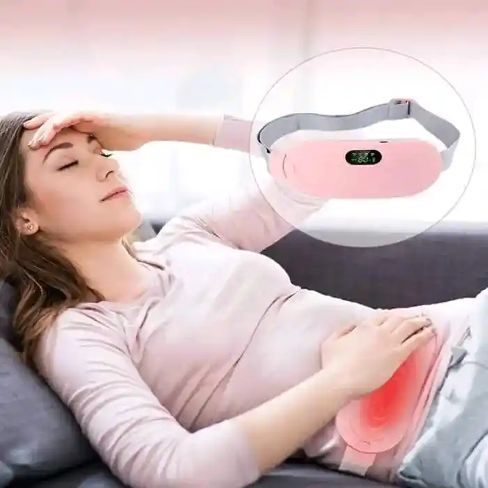 Heating pad for Period Cramps & Vibration sliming Massage
